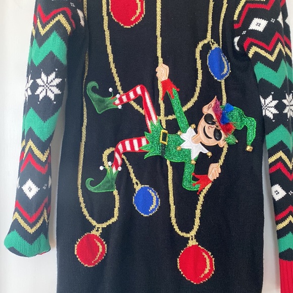 Christmas sweater dress - Picture 2 of 4